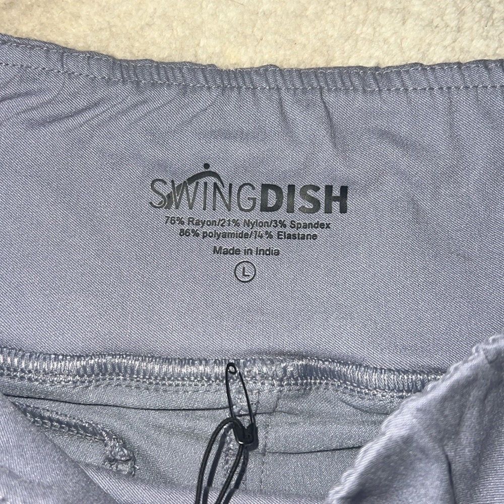 NEW SwingDish with Swarovski Crystals Golf Athletic Shorts - Picture 3 of 7
